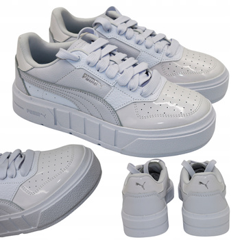 Buty Damskie Białe Wygodne Eleganckie Sport PUMA CALI COURT PATENT