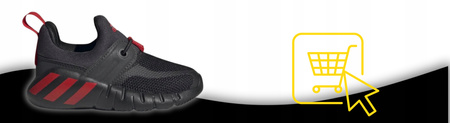 BUTY SPORTOWE DZIECIĘCE LEKKIE WYGODNE ADIDAS RAPIDAZEN I GZ3355