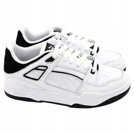 Buty Męskie Białe Wygodne Skórzane Skóra Niskie PUMA SLIPSTREAM