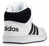 Buty sportowe dziecięce białe ADIDAS HOOPS 2.0 