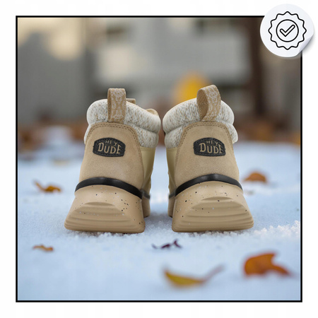 Buty damskie lekkie wygodne ocieplane na jesień zimę heydude 44357267 