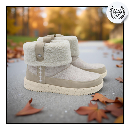 Buty damskie ocieplane lekkie wygodne wsuwane heydude 44273265