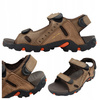 Sandały Męskie Na Lato Trekkingowe Wygodne Lekkie DK ZT-013 BROWN