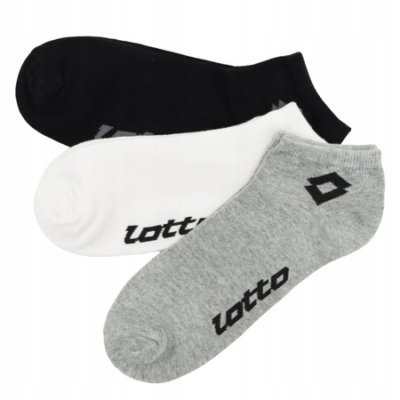 SKARPETKI LOTTO MIX KOLOR NISKIE STOPKI 1.20.00001-2-3 