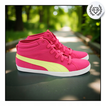 Buty młodzieżowe damskie PUMA ELSU CANVAS JR 356015 03