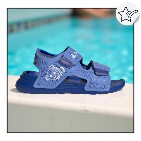 Sanadłki Dziecięce Na Lato Lekkie Wygodne Rzepy ADIDAS ALTASWIM NEMO R. 22