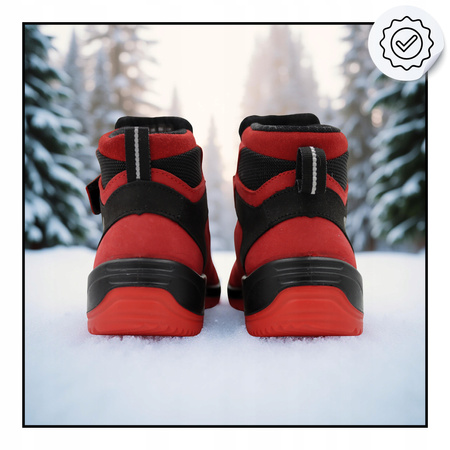 BUTY DZIECIĘCE 4F TREKKINGOWE wysokie NA JESIEŃ ZIMĘ JOBMW253 62S