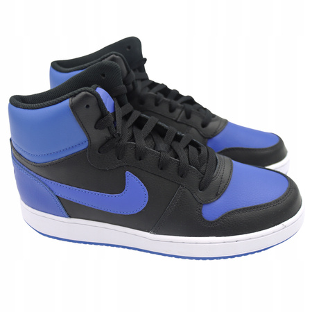 BUTY SPORTOWE MĘSKIE WYGODNE WYSOKIE SKÓRA NIKE EBERNON AQ1773 001 r. 45