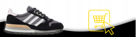 BUTY DAMSKIE SPORTOWE WYGODNE LEKKIE RETRO ADIDAS ZX 500 GY1980