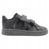 Buty dziecięce czarne adidas Grand Court GW6233 