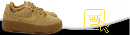 Buty Damskie NIKE AIR FORCE 1 SAGE CT3432 700 sneakersy platforma