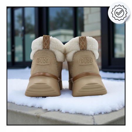 Buty damskie lekkie wygodne ocieplane na jesień zimę heydude 44367265
