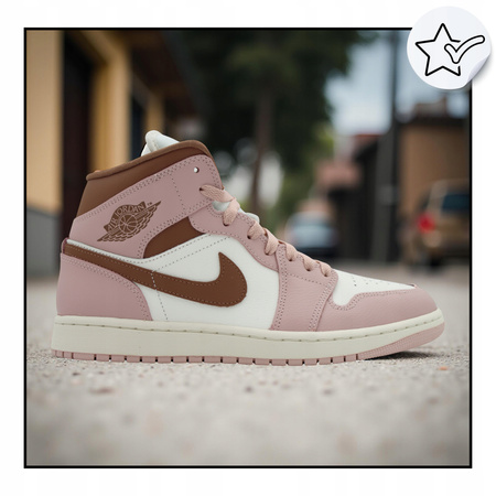 BUTY SPORTOWE MĘSKIE WYGODNE SNEAKERSY NIKE AIR JORDAN 1 BQ6472 620 r. 44
