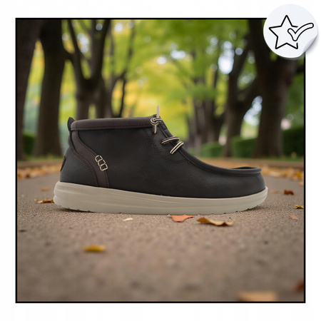 BUTY MĘSKIE LEKKIE HEYDUDE WALLY MID GRIP R CLASSIC 42051 2IV 