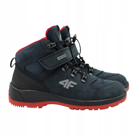 BUTY DZIECIĘCE 4F WYGODNE TREKKINGOWE NA JESIEŃ ZIMĘ JOBMW251 31S