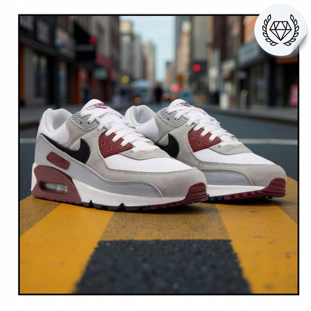 BUTY MĘSKIE SPORTOWE WYGODNE SNEAKERSY NIKE AIR MAX 90 FN6958 101 r. 40