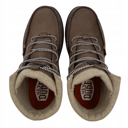 Buty męskie lekkie skórzane heydude bradley boot leather 40189255 