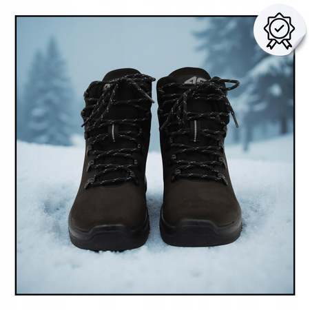 4f BUTY DAMSKIE WYGODNE TREKKINGOWE NA JESIEŃ ZIMĘ OBDH251 21S