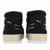Buty Damskie PUMA CARINA Czarne Wysokie Wygodne Rzep 