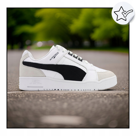 BUTY SPORTOWE MĘSKIE WYGODNE SKÓRA PUMA Slipstream Suede 385694 02 r. 41