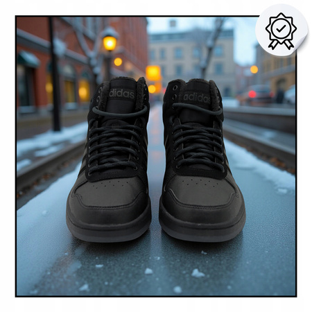 Buty męskie sportowe wysokie ocieplane Adidas Hoops 2.0 Mid B44621 R.45 1/3