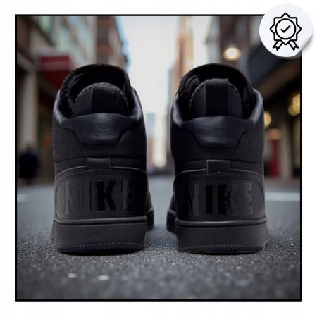 Buty Zimowe Na Zimę Wysokie Wygodne Skóra Ciepłe NIKE COURT BOROUGH