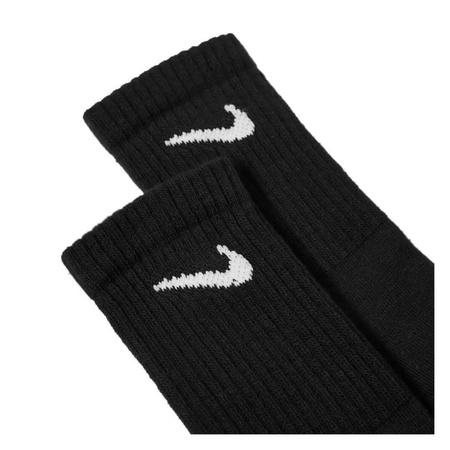 SKARPETKI DŁUGIE CZARNE WYGODNE MĘSKIE BAWEŁNA NIKE SX7664 010r. 42-46