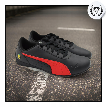 BUTY SPORTOWE MĘSKIE LEKKIE WYGODNE PUMA FERRARI NEO CAT 307812 01 r. 44,5