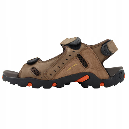 Sandały Męskie Na Lato Trekkingowe Wygodne Lekkie DK ZT-013 BROWN
