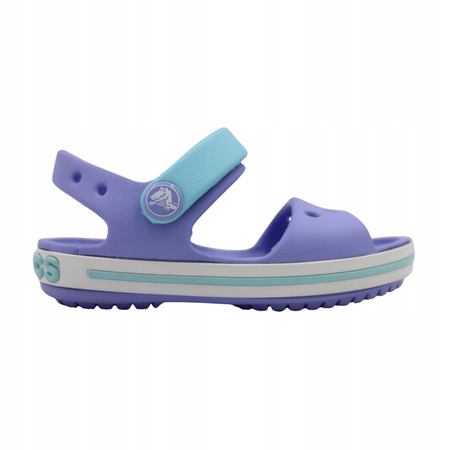 Sandały dziecięce lekkie wygodne fioletowe crocs crocband 128565q6 