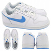 BUTY MĘSKIE SPORTOWE WYGODNE SK��RA NIKE EBERNON LOW AQ1775 102 r. 44