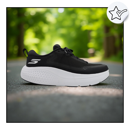 Buty sportowe męskie do biegania lekkie wygodne skechers 246086/bkw 