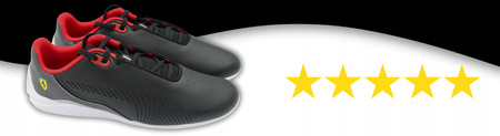 MĘSKIE BUTY SPORTOWE WYGODNE CZARNE PUMA FERRARI 307193 04 r. 44,5