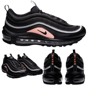 Nike buty damskie, wygodne, czarne NIKE AIR MAX 97 GS DZ5636 001