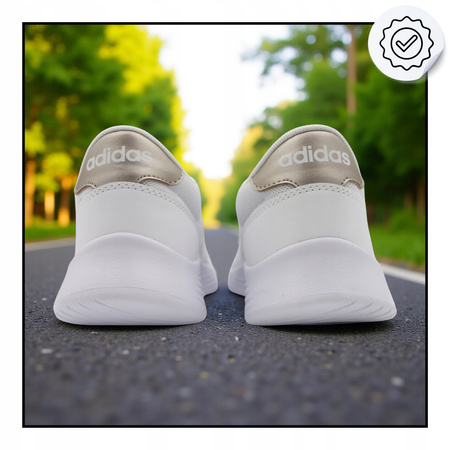 Buty Sportowe damskie białe ADIDAS Lite Racer 2.0 Sznurowane 