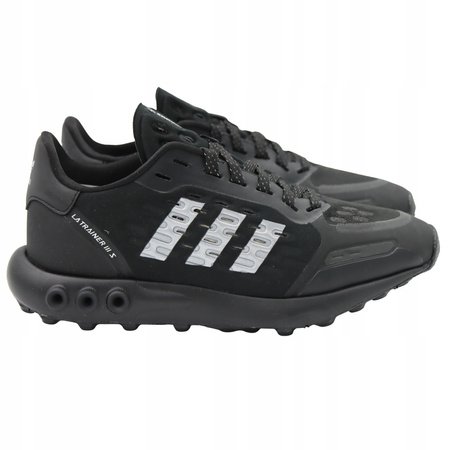 Buty sportowe czarne ADIDAS LA TRAINER III J wygodne 