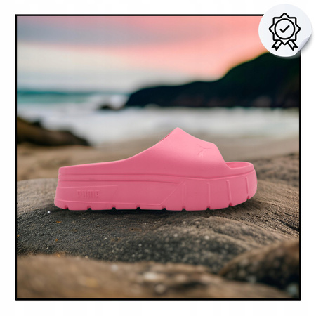 KLAPKI DAMSKIE NA BASEN NA PLAŻE PUMA MAYZE STACK INJEX 389454 08 