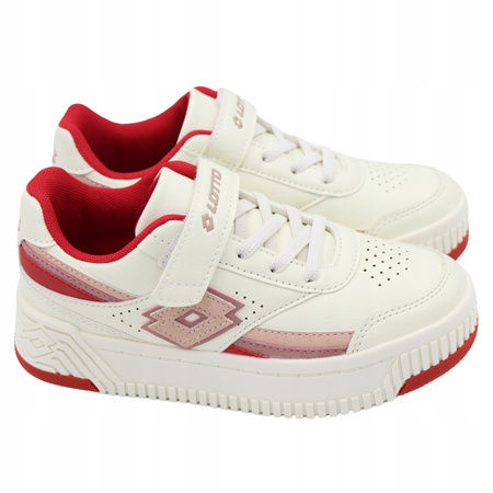 Buty Dziecięce Dla Dziewczynek Białe Wygodne LOTTO PINADEE K Girls