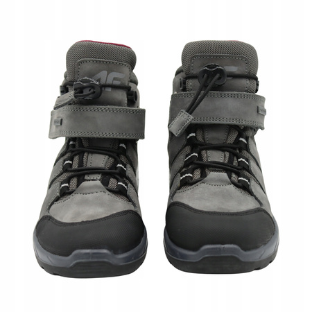 BUTY DZIECIĘCE 4F WYSOKIE TREKKINGOWE NA JESIEŃ ZIMĘ 4FJOBMW253 25S 