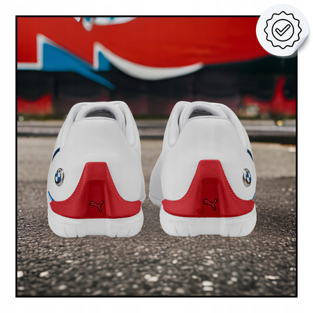 BUTY SPORTOWE MĘSKIE WYGODNE BIAŁE PUMA DRIFT CAT DECIMA 30730403 r. 44,5