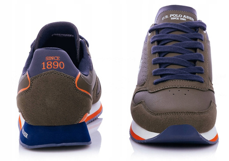 Buty męskie sportowe NOBIL003 MIL001 wygodne