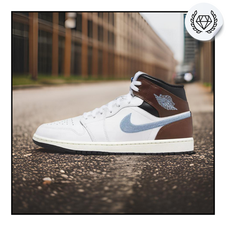 Sneakersy Nike buty męskie sportowe wysokie Air Jordan 1 Mid SE