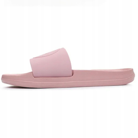 KLAPKI 4F damskie WSUWANE NA PLAŻE NA BASEN RÓŻOWE LEKKIE WYGODNE 