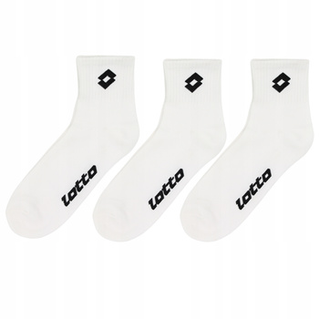 SKARPETKI LOTTO BIAŁE ŚREDNIE UNISEX 1.40.00002-2-2