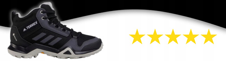 Buty Trekkingowe Wysokie Męskie ADIDAS TERREX AX3 EF3365 GORE-TEX 