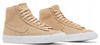 Buty Damskie Wysokie Modne Wygodne Skóra NIKE W BLAZER MID PRM
