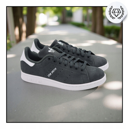 BUTY SPORTOWE MĘSKIE ZAMSZOWE SNEAKERSY ADIDAS STAN SMITH IG9389
