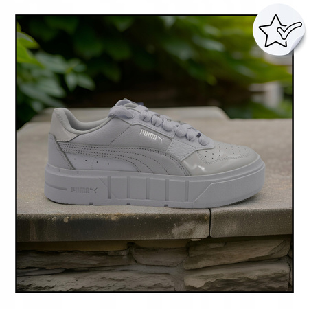 Buty Damskie Białe Wygodne Eleganckie Sport PUMA CALI COURT PATENT 