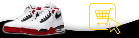 BUTY MĘSKIE SPORTOWE do koszykówki NIKE AIR FLIGHT LEGACY wysokie