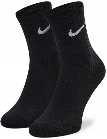 Skarpetki Unisex Bawełniane Wysokie Białe Szare Czarne NIKE R. 42-46